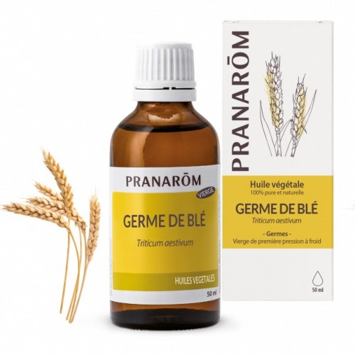 Huile végétale Germe de blé Pranarôm - 50 ml