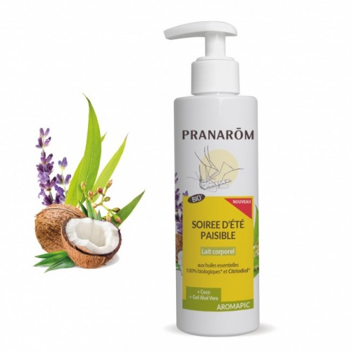 Lait après-soleil anti-moustiques Aromapic - Pranarôm - 200 ml