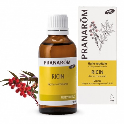 Huile végétale de Ricin Pranarôm - 50 ml