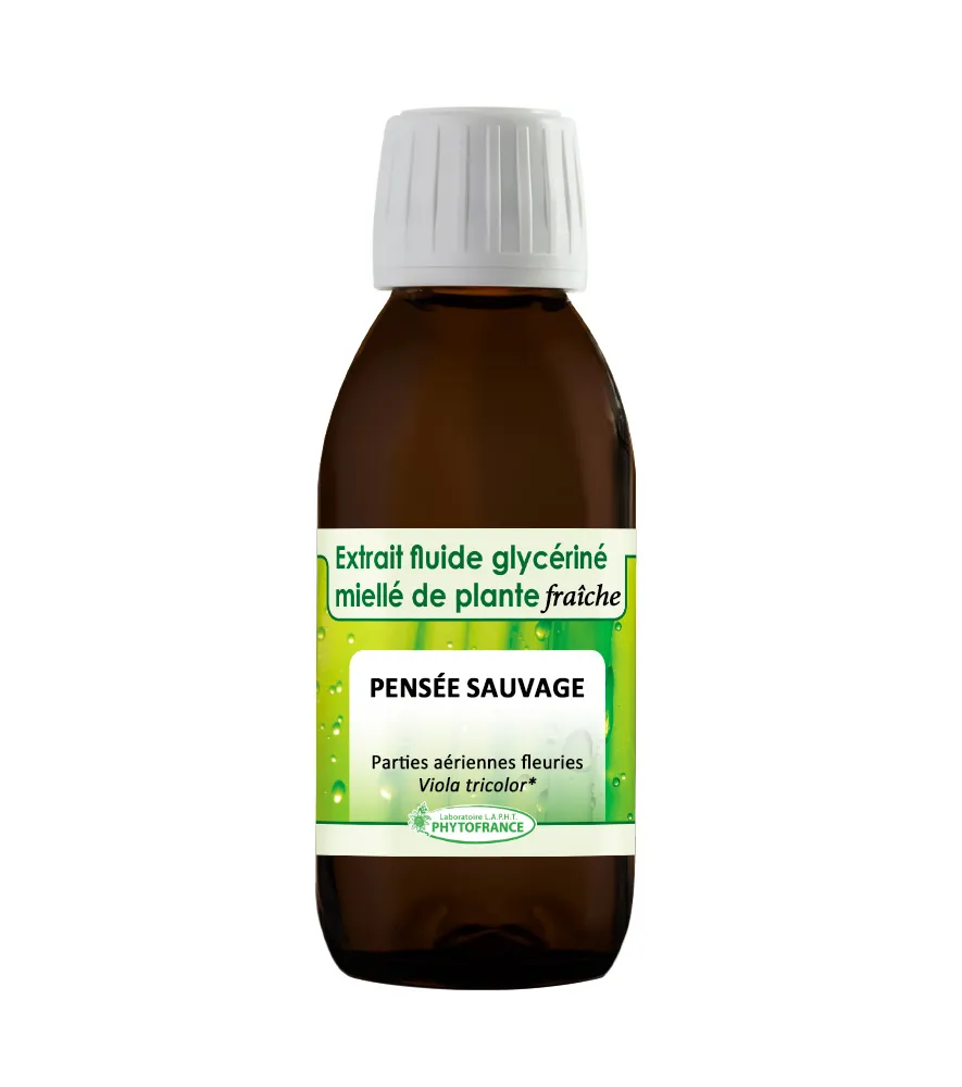 Pensée Sauvage – Extrait Glycériné BIO 150 ML