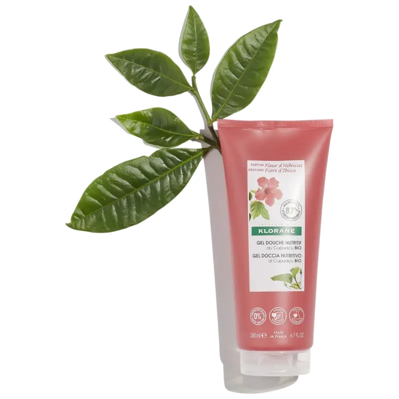 Gel Douche au parfum Fleur d’Hibiscus 200 ML – Klorane
