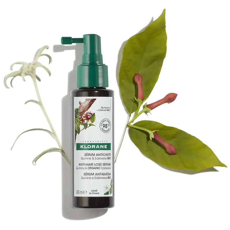Sérum à la Quinine & Edelweiss BIO – Fortifiant & Antichute
