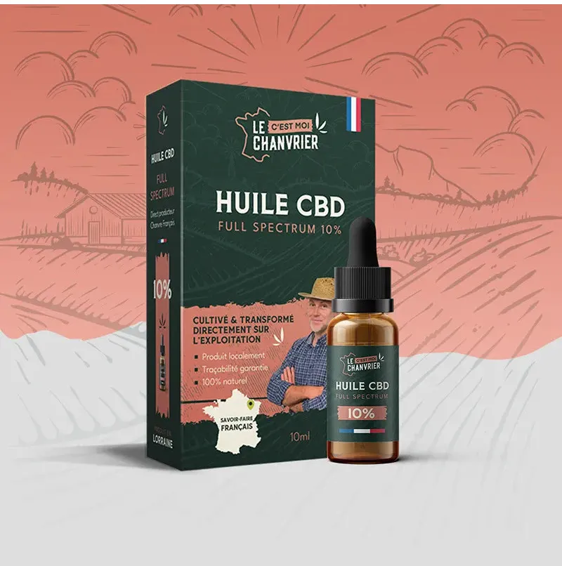 Huile de CBD 10 % Full Spectrum