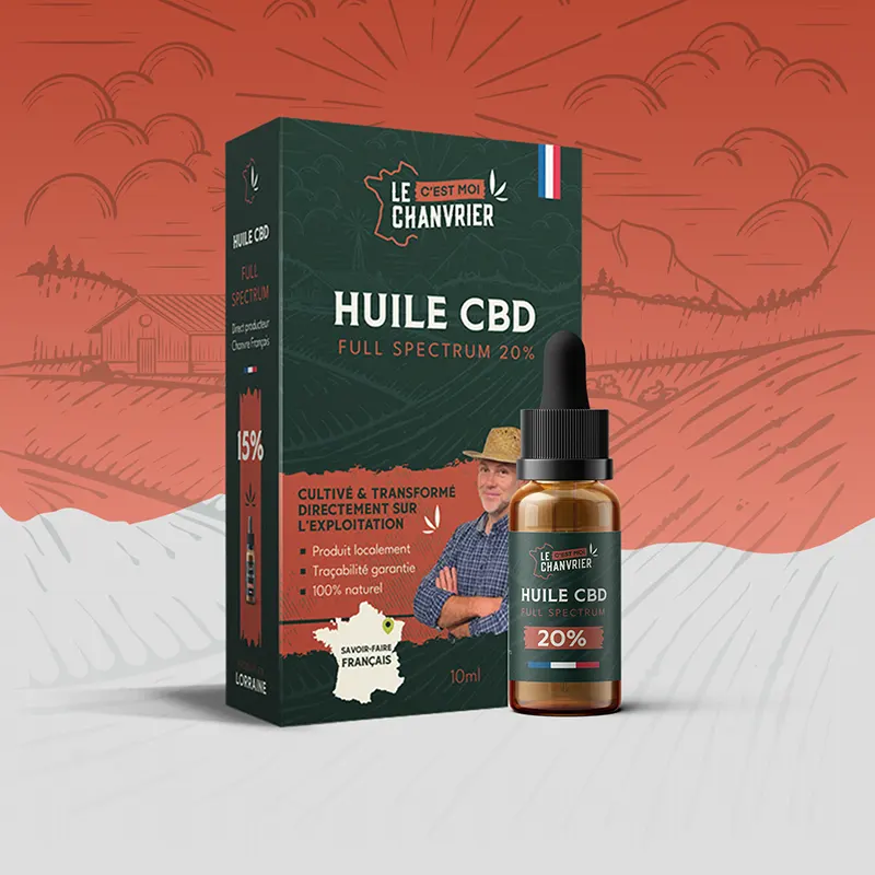 Huile de CBD 20 % Full Spectrum