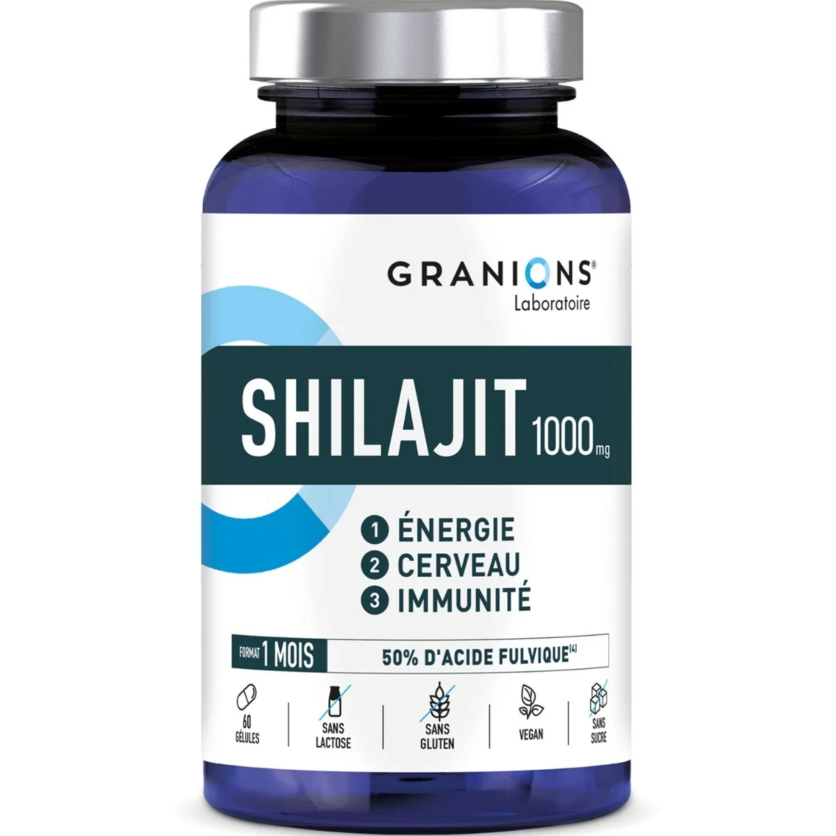SHILAJIT 1000 MG 60 GÉLULES