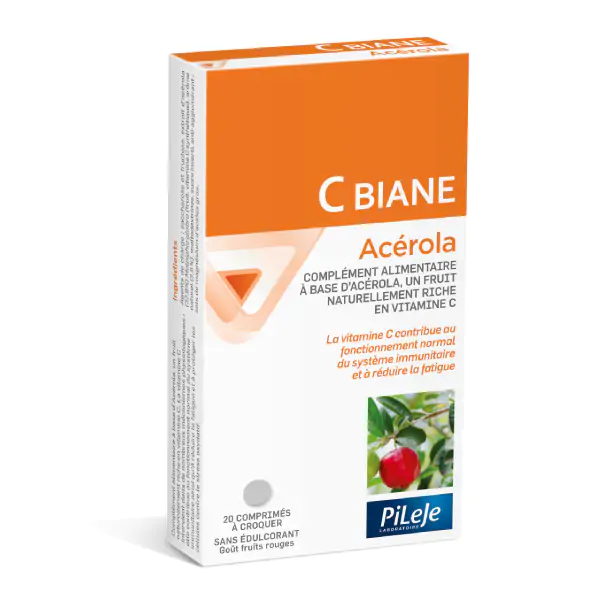 C Biane Acérola - 20 comprimés