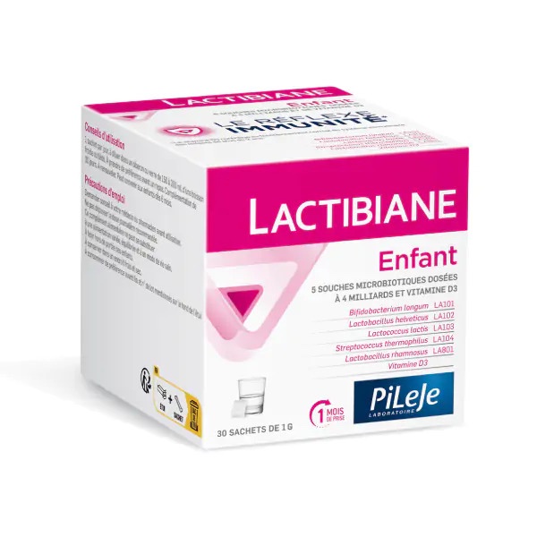 Lactibiane Enfant - 30 sachets de 1 g
