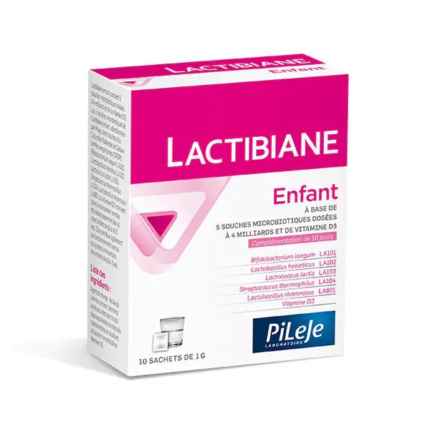 Lactibiane Enfant - 10 sachets de 1 g
