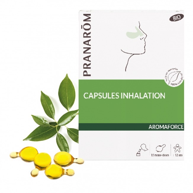 Capsules inhalation Pranarom Aromaforce - Mono-doses