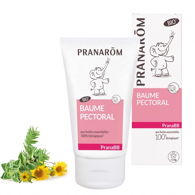 Baume Pectoral Bébé Pranarom - 40 ml