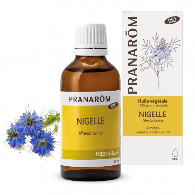 Huile végétale de Nigelle Pranarôm - 50 ml