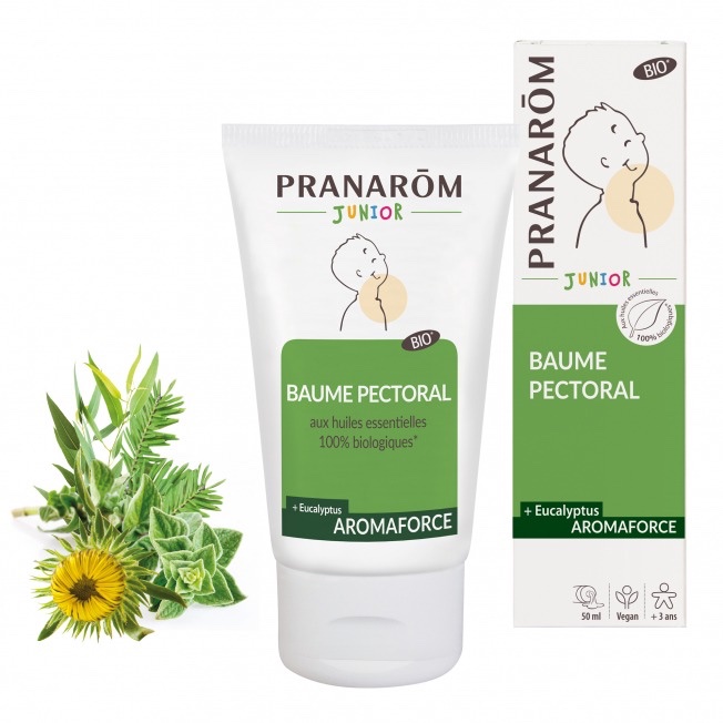 Baume pectoral junior Pranarôm - 50 ml
