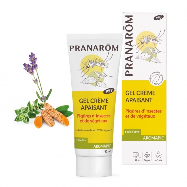 Gel crème apaisant piqûres Pranarôm - 40 ml