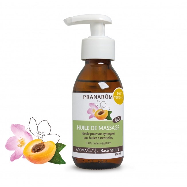 Huile de massage base neutre Pranarôm- 100 ml