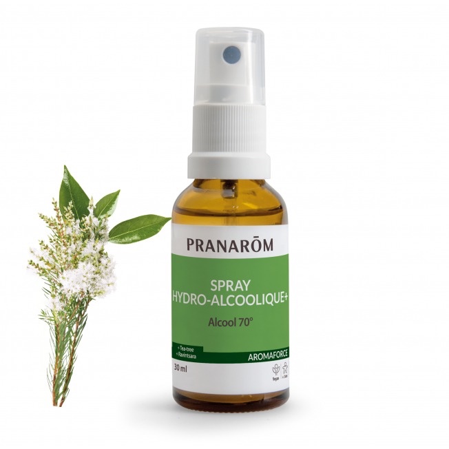 Spray hydro-alcoolique Pranarôm - 30 ml
