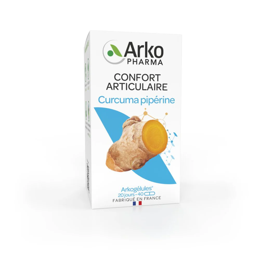 Curcuma-Poivre 130 gél. Arkogélules®